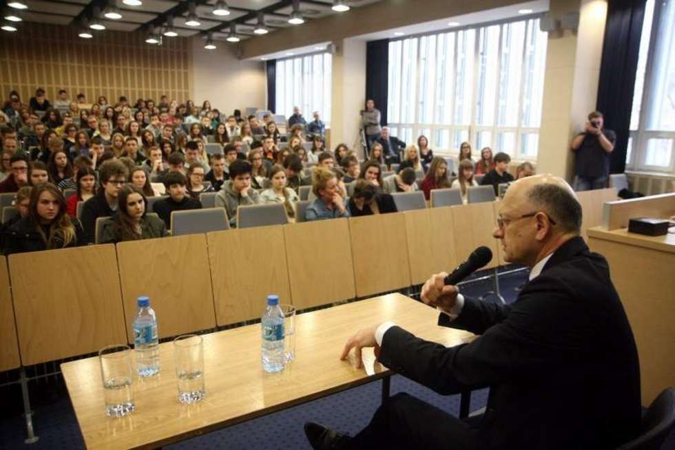  Prezydent Krzysztof Żuk na UMCS (zdjęcie 2) - Autor: AS