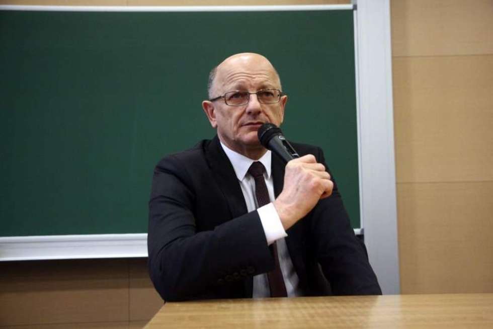  Prezydent Krzysztof Żuk na UMCS (zdjęcie 7) - Autor: AS
