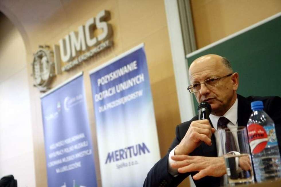  Prezydent Krzysztof Żuk na UMCS (zdjęcie 8) - Autor: AS