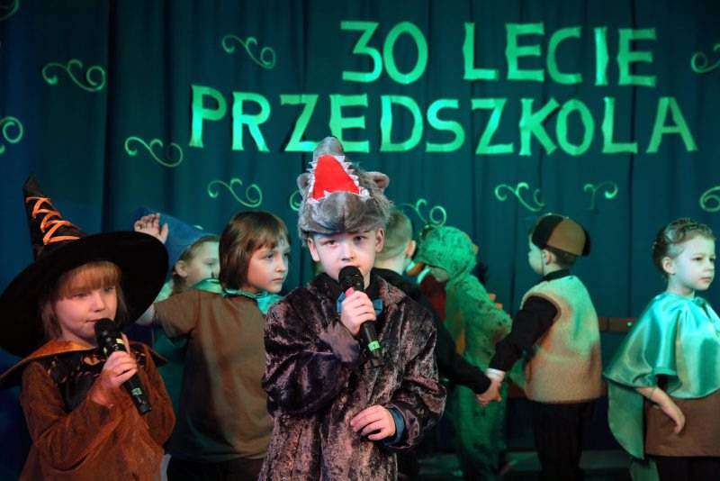 Musical na 30-lecie przedszkola nr 75 w Lublinie przy ul. Żelazowej Woli. Fot. Maciej Kaczanowski