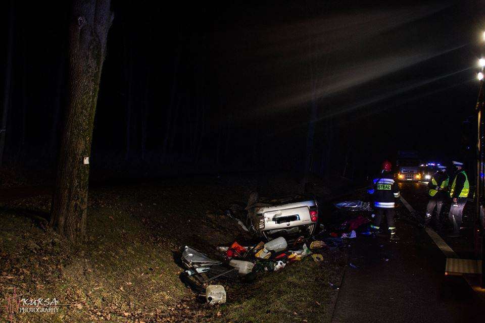Wypadek w Janowie koło Chełma