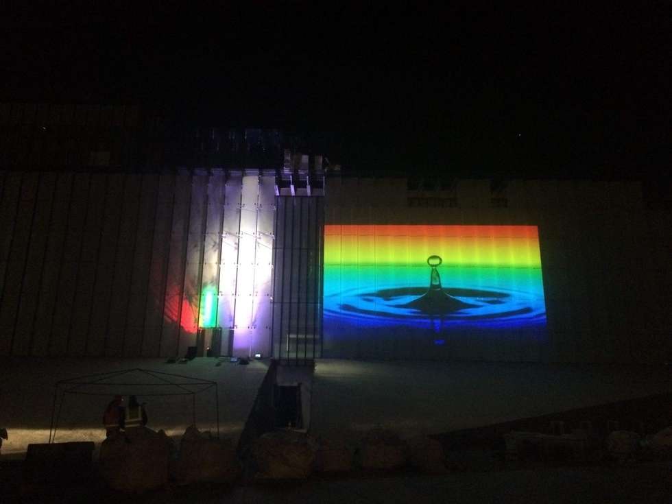  Centrum Spotkania Kultur: Oświetlenie fasady (zdjęcie 2) - Autor: CSK