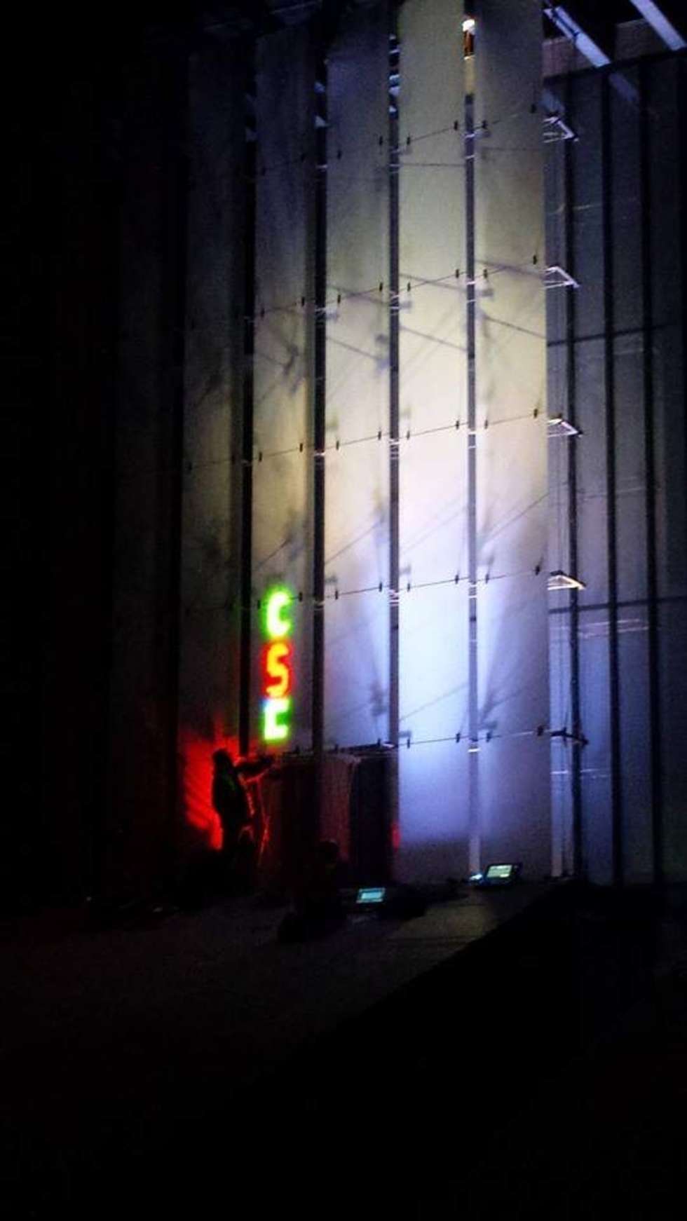  Centrum Spotkania Kultur: Oświetlenie fasady (zdjęcie 8) - Autor: CSK