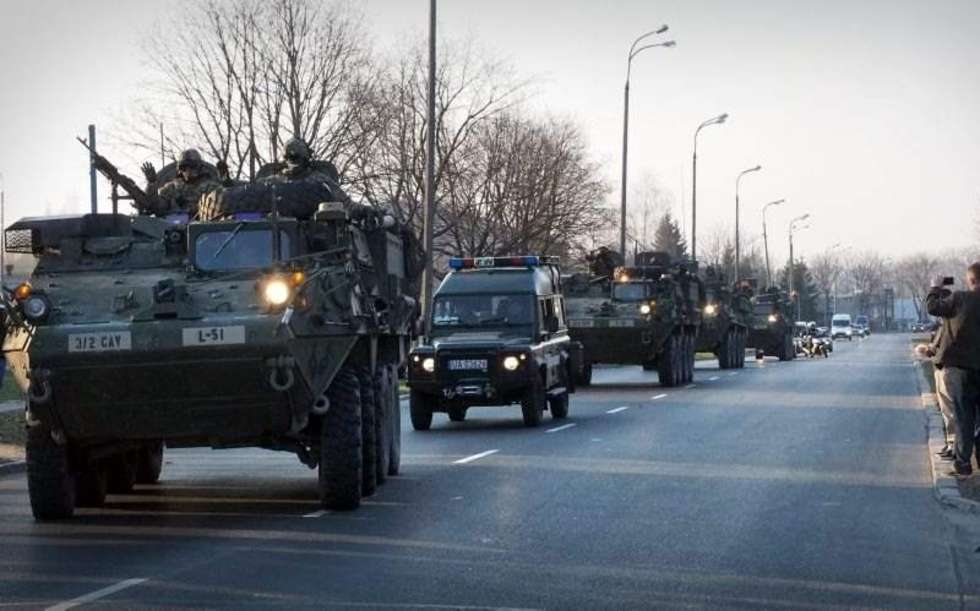  Wojsko USA w Lublinie (zdjęcie 3) - Autor: Wojciech Nieśpiałowski