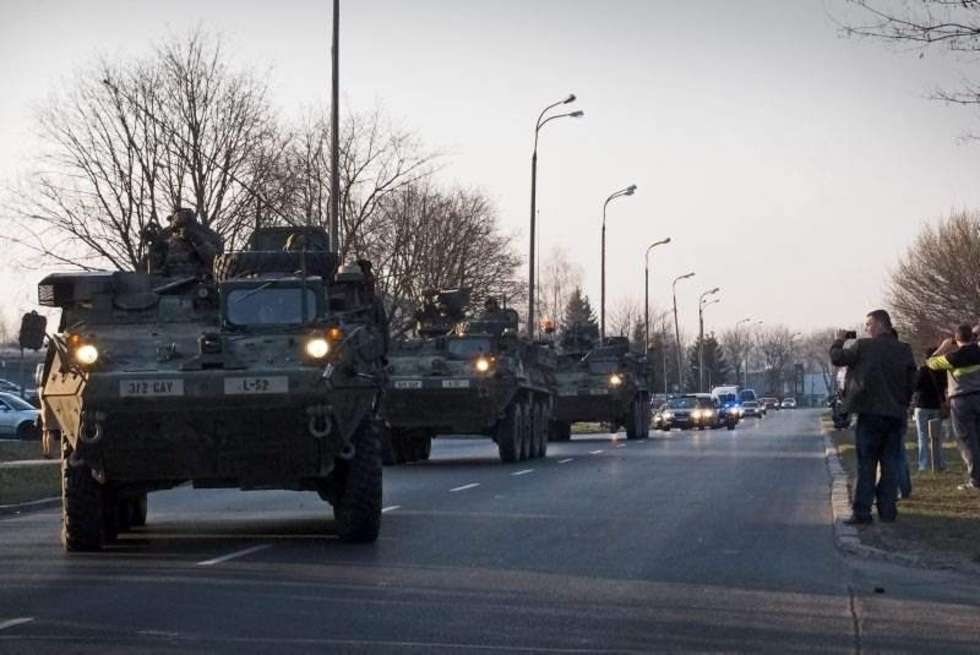  Wojsko USA w Lublinie (zdjęcie 7) - Autor: Wojciech Nieśpiałowski
