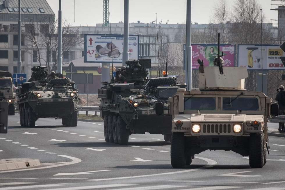  Wyjazd wojska USA z Lublina (zdjęcie 5) - Autor: Jacek Szydłowski