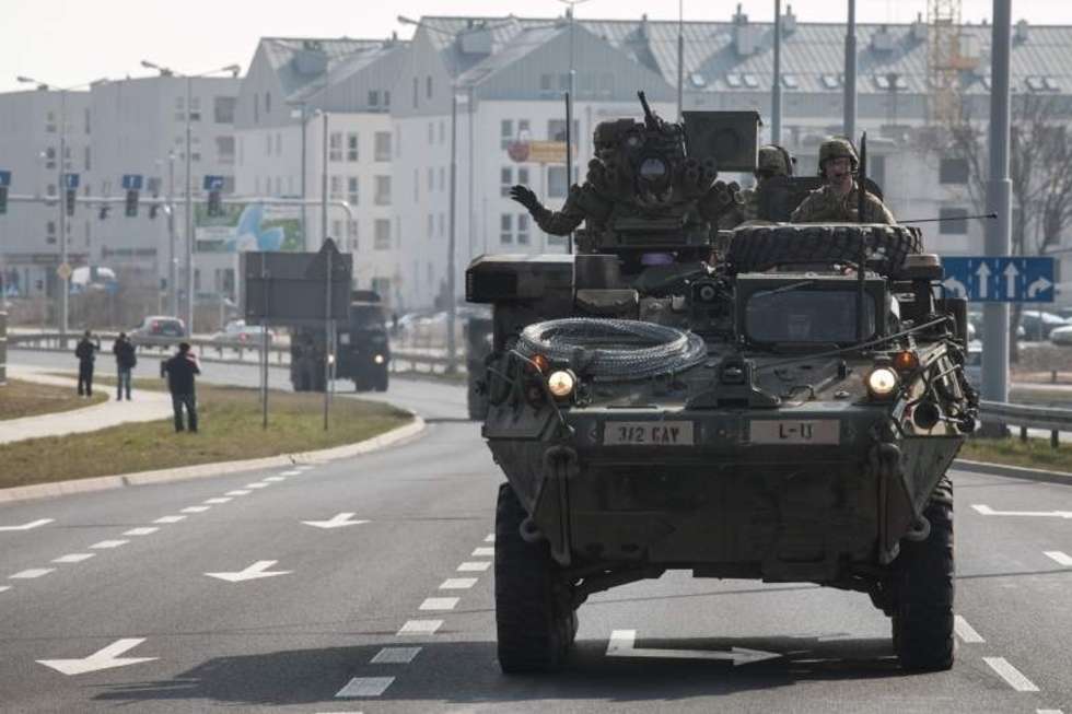  Wyjazd wojska USA z Lublina (zdjęcie 7) - Autor: Jacek Szydłowski
