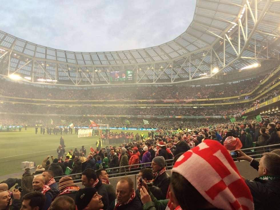  Irlandia – Polska 1:1. Zdjęcia z meczu (zdjęcie 20) - Autor: Czytelniczka Nikola