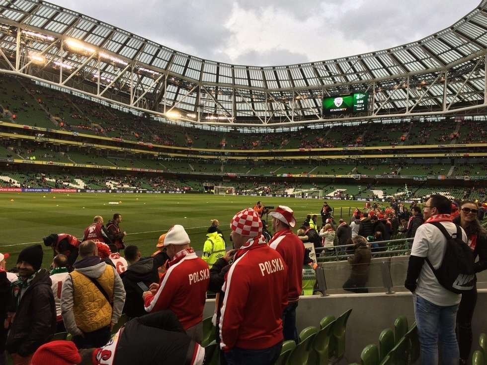  Irlandia – Polska 1:1. Zdjęcia z meczu (zdjęcie 7) - Autor: Czytelniczka Nikola