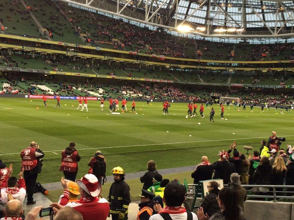  Irlandia – Polska 1:1. Zdjęcia z meczu (zdjęcie 8) - Autor: Czytelniczka Nikola