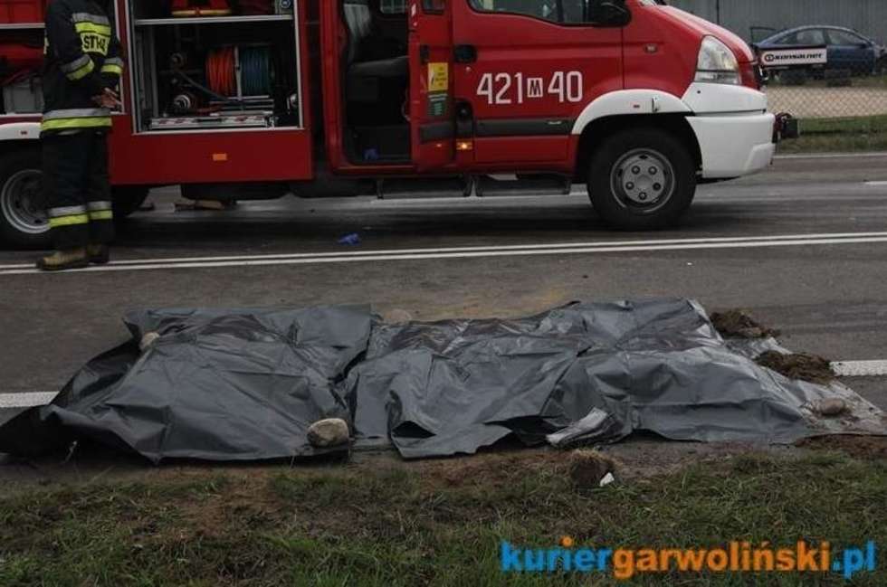  Tragiczny wypadek pod Garwolinem  - Autor: kuriergarwolinski.pl