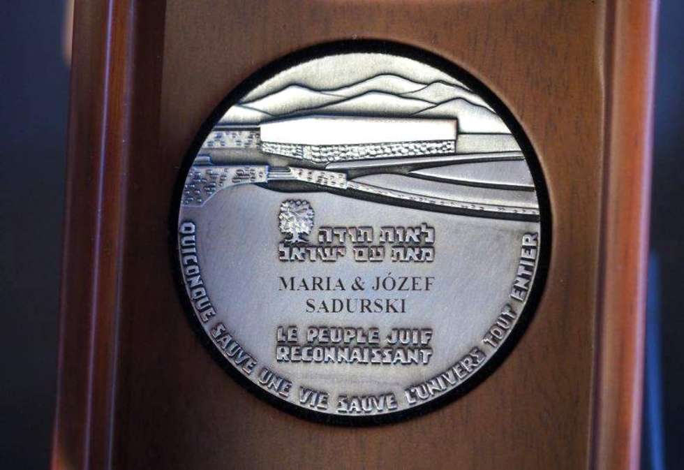  Wręczenie medali Sprawiedliwych wśród Narodów Świata w Teatrze NN (zdjęcie 9) - Autor: Wojciech Nieśpiałowski