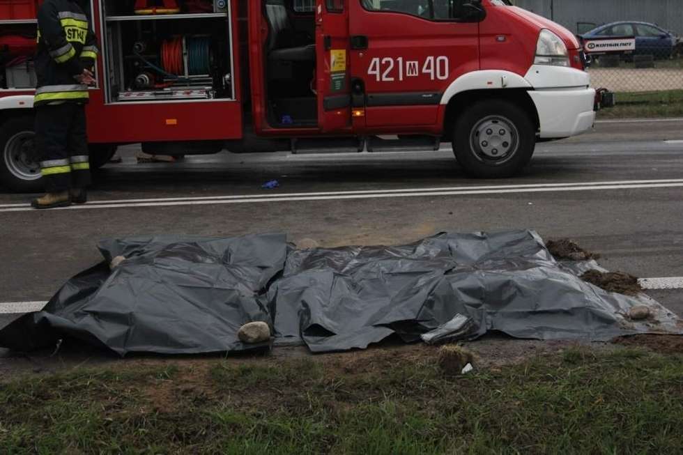  Tragiczny wypadek pod Garwolinem. 4 osoby zginęły (zdjęcie 10) - Autor: kuriergarwolinski.pl
