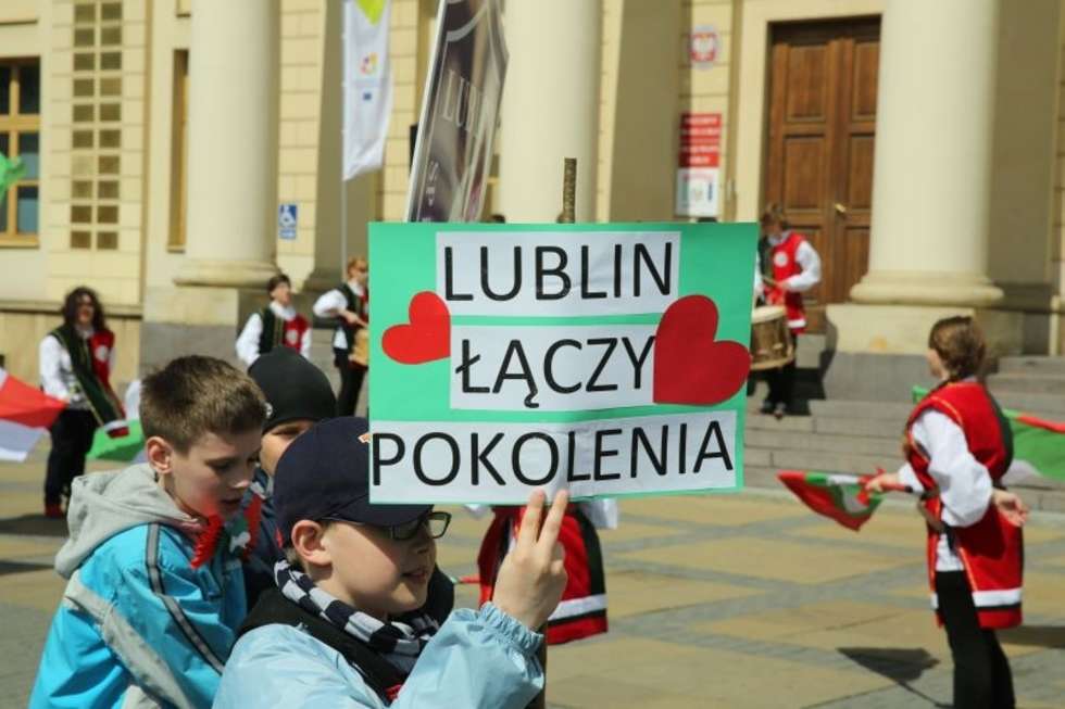  Korowód Międzypokoleniowy przeszedł przez Lublin (zdjęcie 100) - Autor: Maciej Kaczanowski