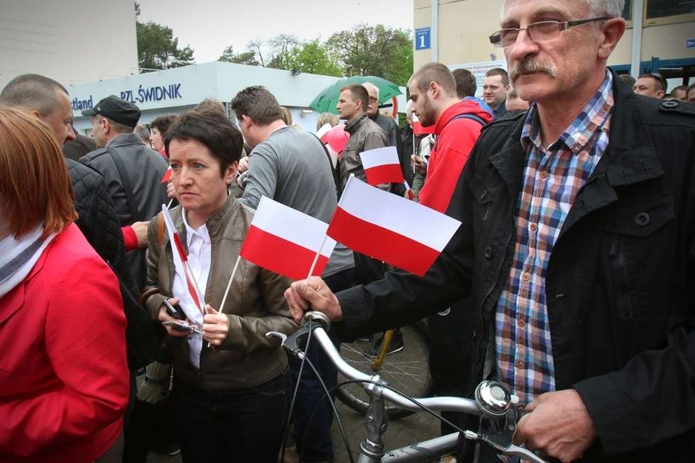  Protest w obronie PZL-Świdnik