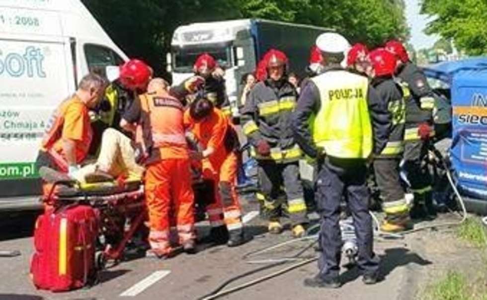  Wypadek w Pułankowicach. Zginął kierowca (zdjęcie 48) - Autor: Auto-Hol Kraśnik
