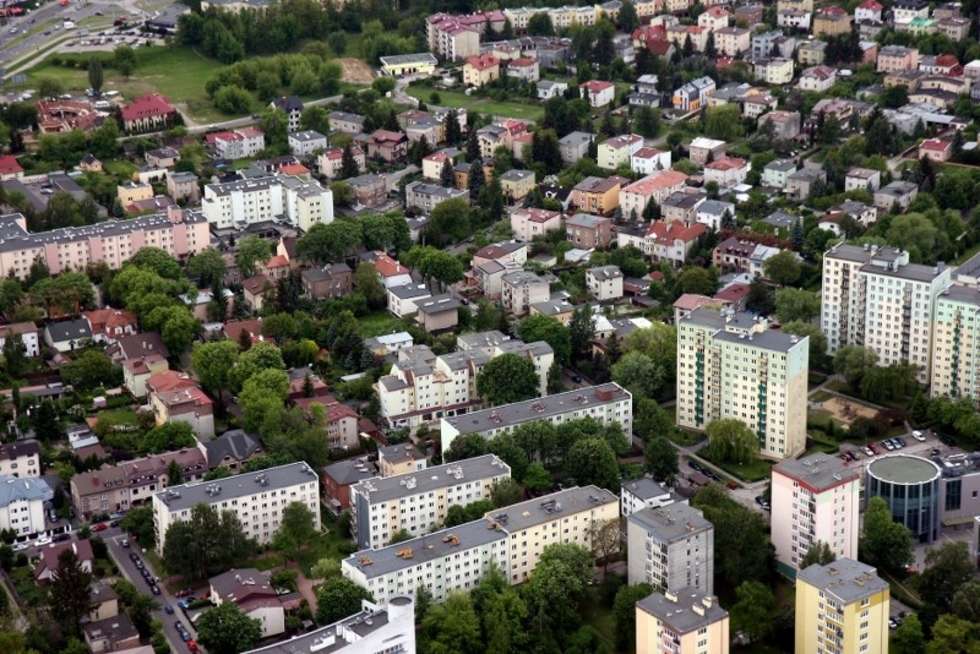  Lublin i Świdnik z lotu ptaka