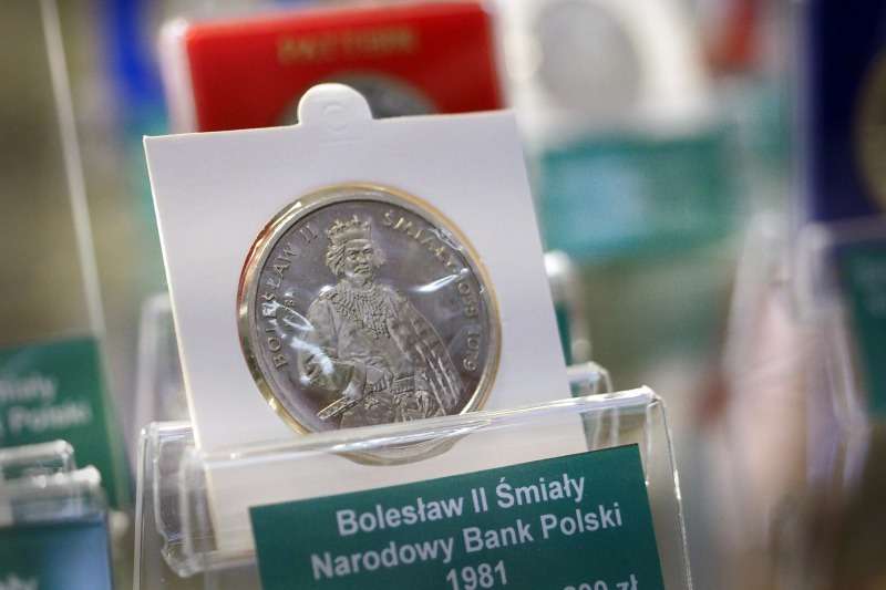 Wystawa monet w NBP - Autor: Wojciech Nieśpiałowski