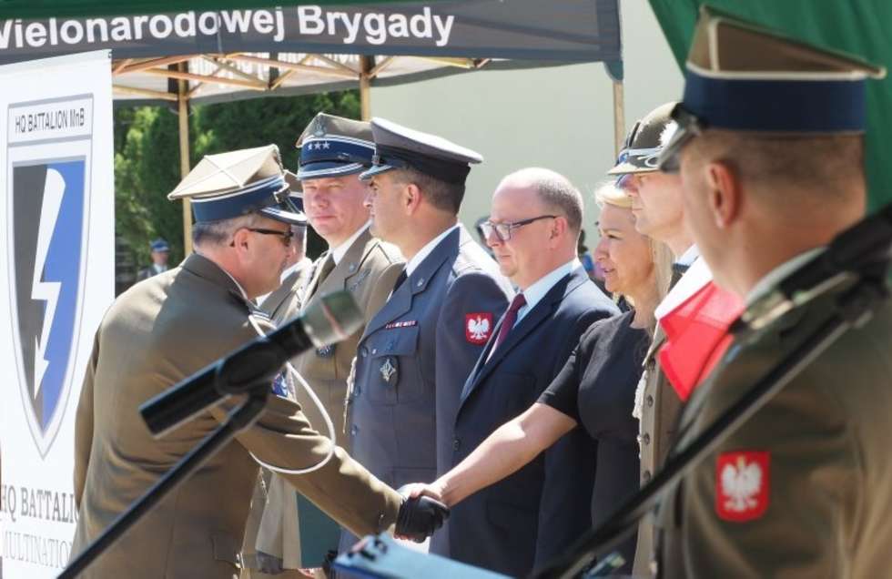  4 urodziny Wielonarodowej Brygady (zdjęcie 3200) - Autor: Wojciech Nieśpiałowski
