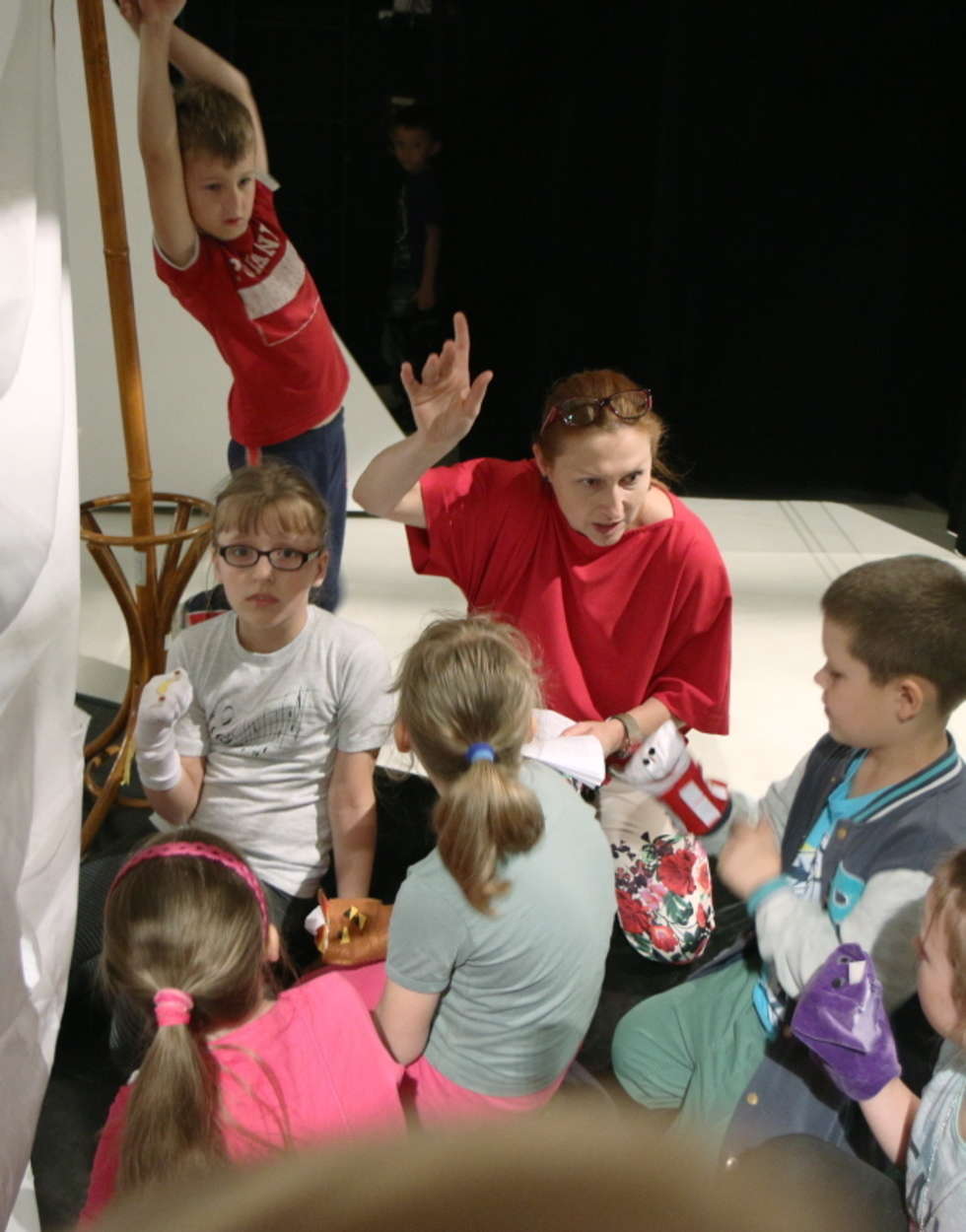  Warsztaty dla dzieci w teatrze Andersena (zdjęcie 3) - Autor: Maciej Kaczanowski