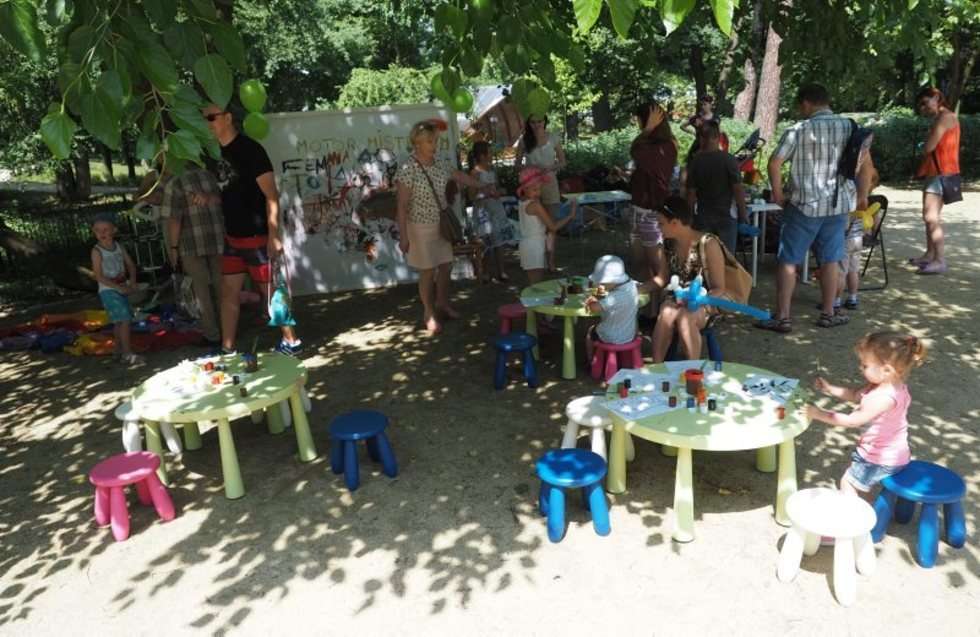  Festyn rodzinny w ogrodzie saskim (zdjęcie 2) - Autor: Wojciech Nieśpiałowski