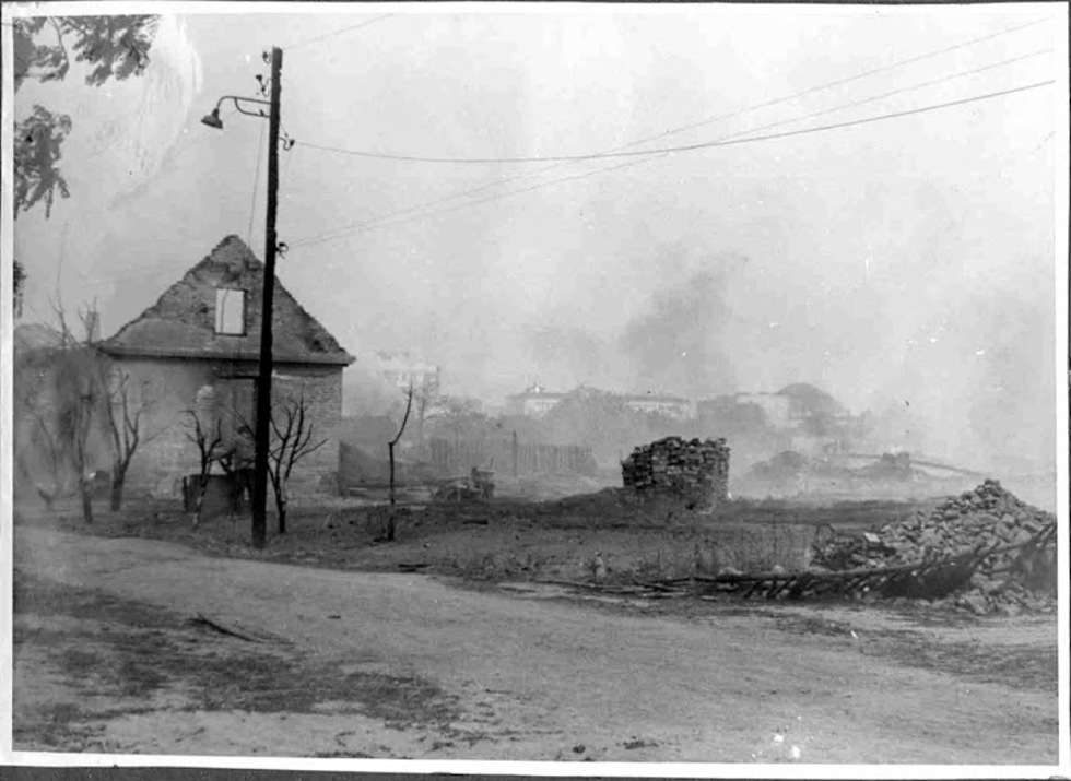  Pożar Włodawy 22 lipca 1964 roku (zdjęcie 20) - Autor: Archiwum KP PSP Włodawa