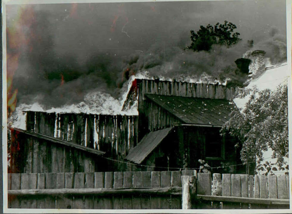  Pożar Włodawy 22 lipca 1964 roku (zdjęcie 31) - Autor: Archiwum KP PSP Włodawa