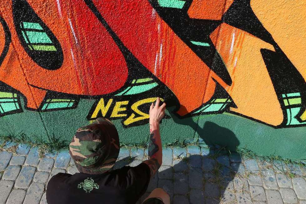  Nowe graffiti na ul. Zana (zdjęcie 9) - Autor: Maciej Kaczanowski