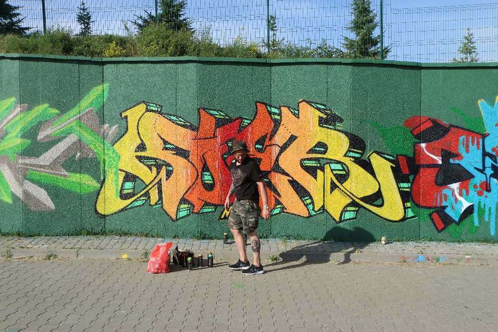  Nowe graffiti na ul. Zana (zdjęcie 18) - Autor: Maciej Kaczanowski