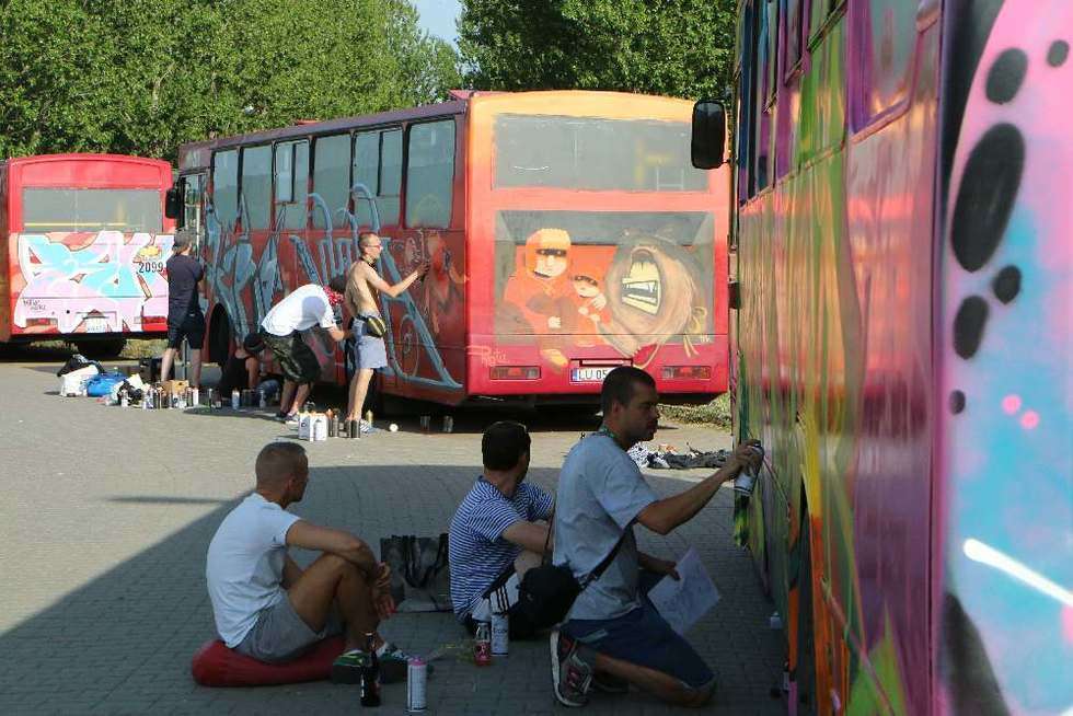  Nowe graffiti na ul. Zana (zdjęcie 2) - Autor: Maciej Kaczanowski