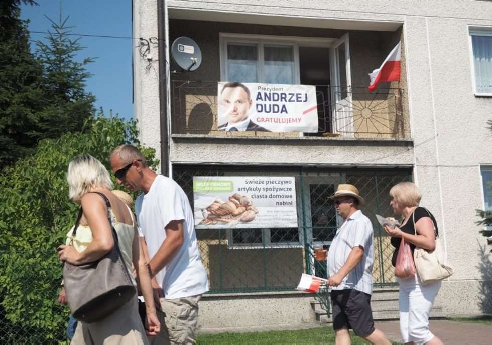  Andrzej Duda w Janowie Lubelskim na Gryczakach (zdjęcie 26) - Autor: Wojciech Nieśpiałowski