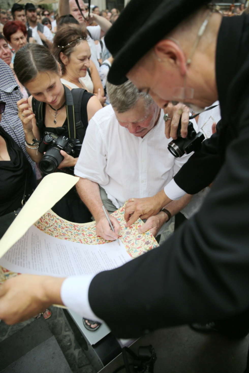  Żydowskie wesele na Starym Mieście w Lublinie (zdjęcie 18) - Autor: Maciej Kaczanowski