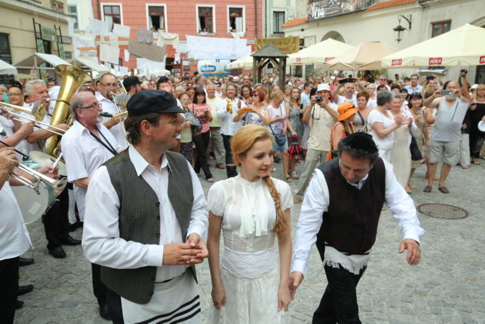  Żydowskie wesele na Starym Mieście w Lublinie (zdjęcie 12) - Autor: Maciej Kaczanowski