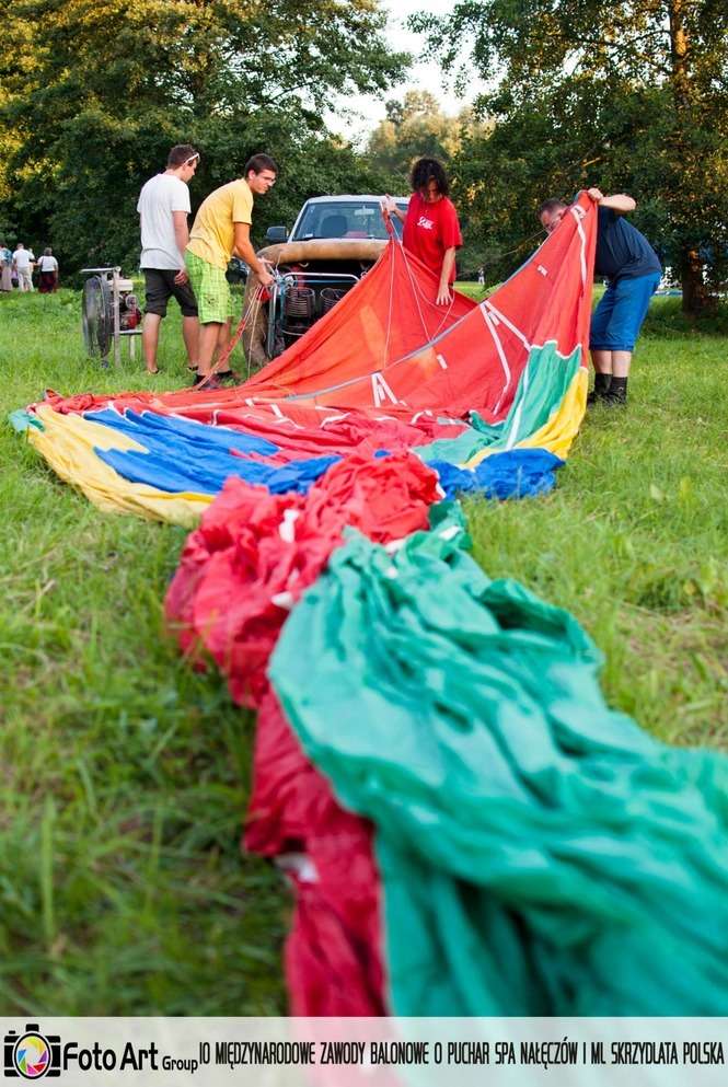 Zawody balonowe w Nałęczowie - Autor: Foto Art Group