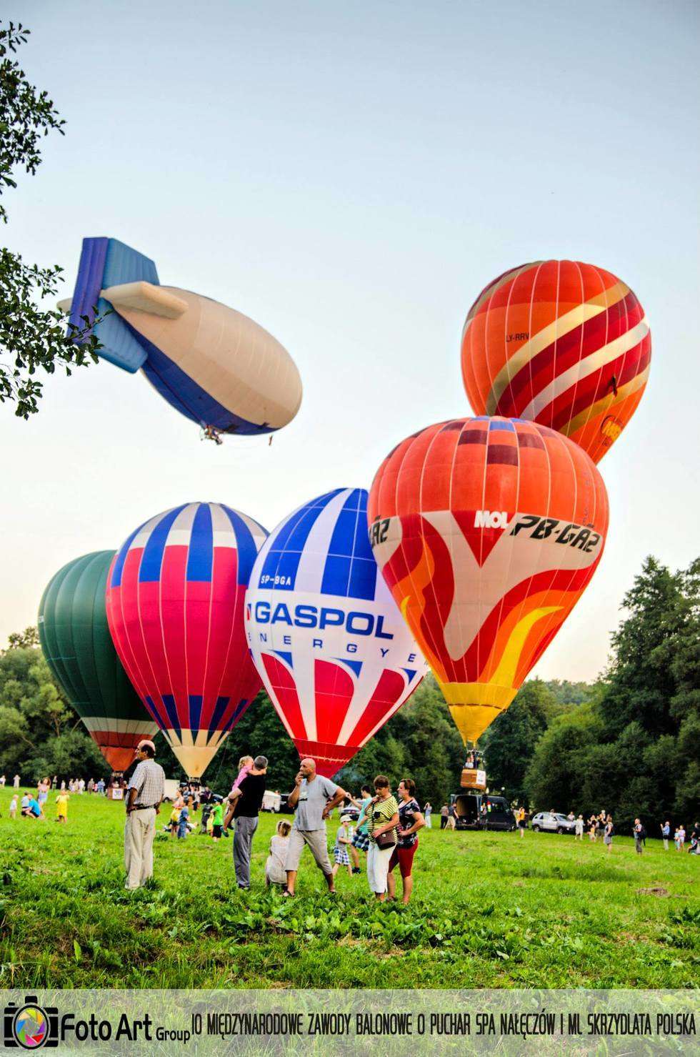  Zawody balonowe w Nałęczowie (zdjęcie 6) - Autor: Foto Art Group