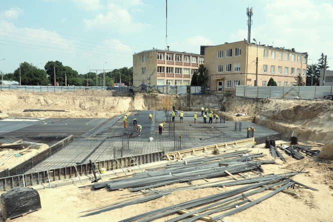 Plac budowy na Helenowie - Autor: Maciej Kaczanowski