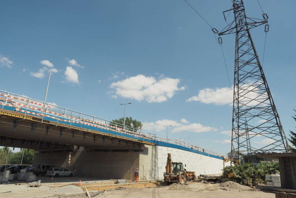  Nowy wiadukt pod obciążeniem (zdjęcie 16) - Autor: Maciej Kaczanowski