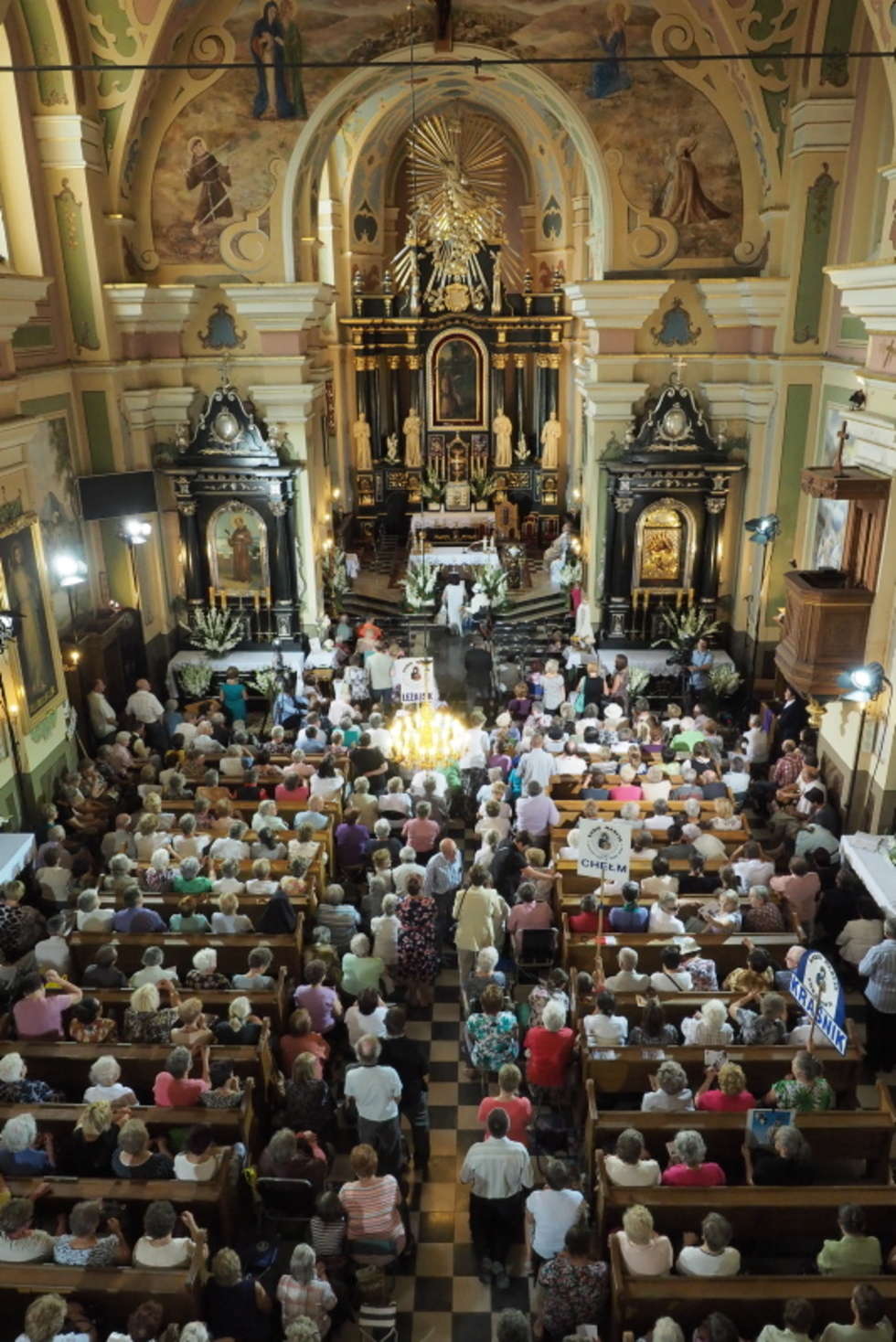  Pielgrzymka do św. Antoniego, patrona sanktuarium w Radecznicy (zdjęcie 8) - Autor: Maciej Kaczanowski
