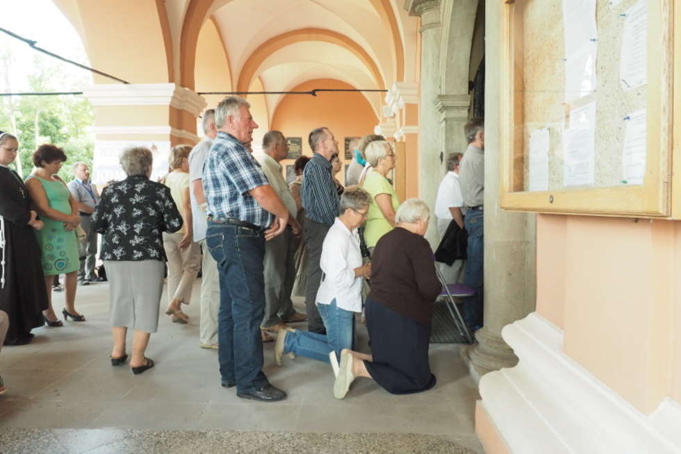  Pielgrzymka do św. Antoniego, patrona sanktuarium w Radecznicy (zdjęcie 4) - Autor: Maciej Kaczanowski