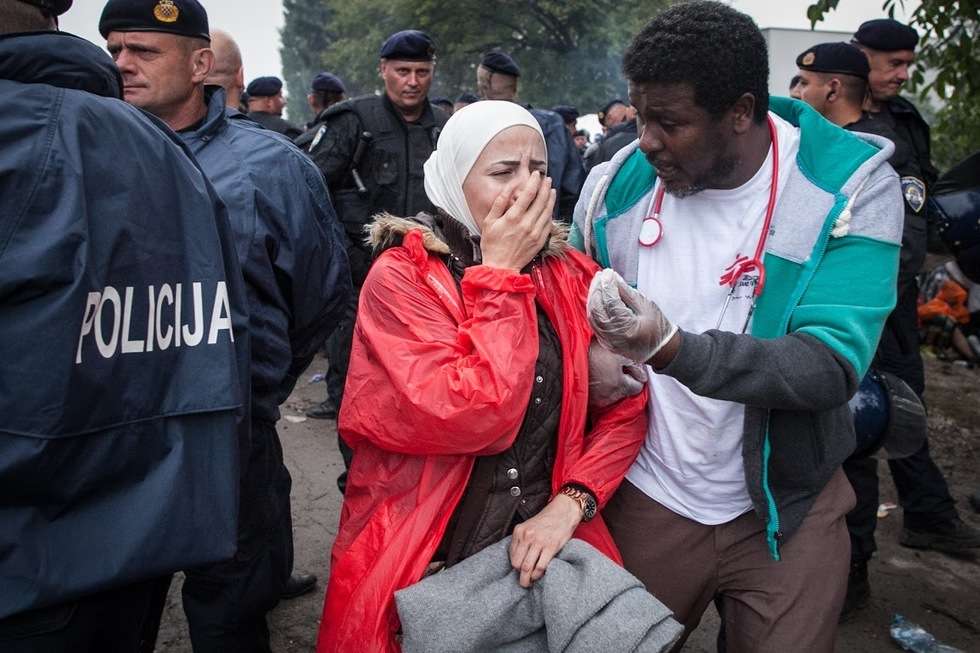  Uchodźcy na pograniczu serbsko-chorwackim (zdjęcie 11) - Autor: Jacek Szydłowski