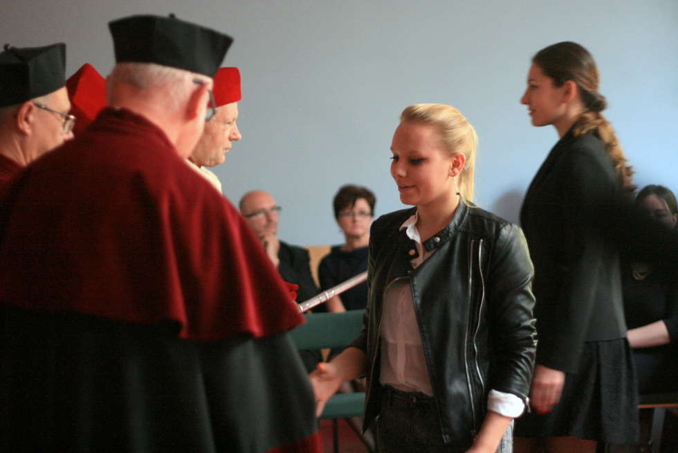  Immatrykulacja studentów UMCS w Puławach (zdjęcie 9) - Autor: Radosław Szczęch
