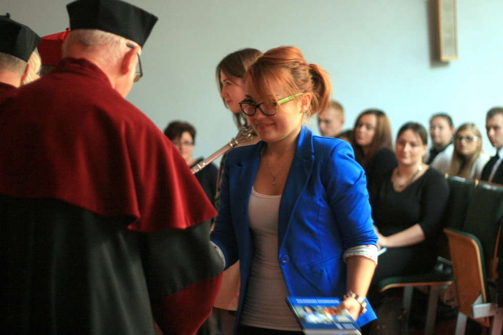  Immatrykulacja studentów UMCS w Puławach (zdjęcie 5) - Autor: Radosław Szczęch