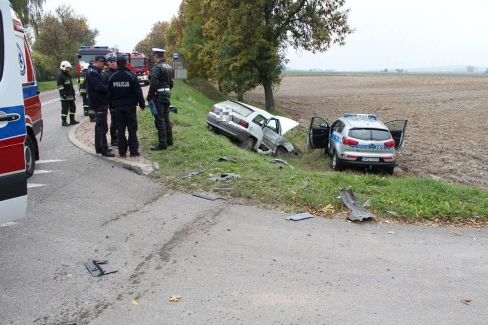  Wypadek w Kolonii-Czułczyce (zdjęcie 2) - Autor: alarm24@dziennikwschodni.pl