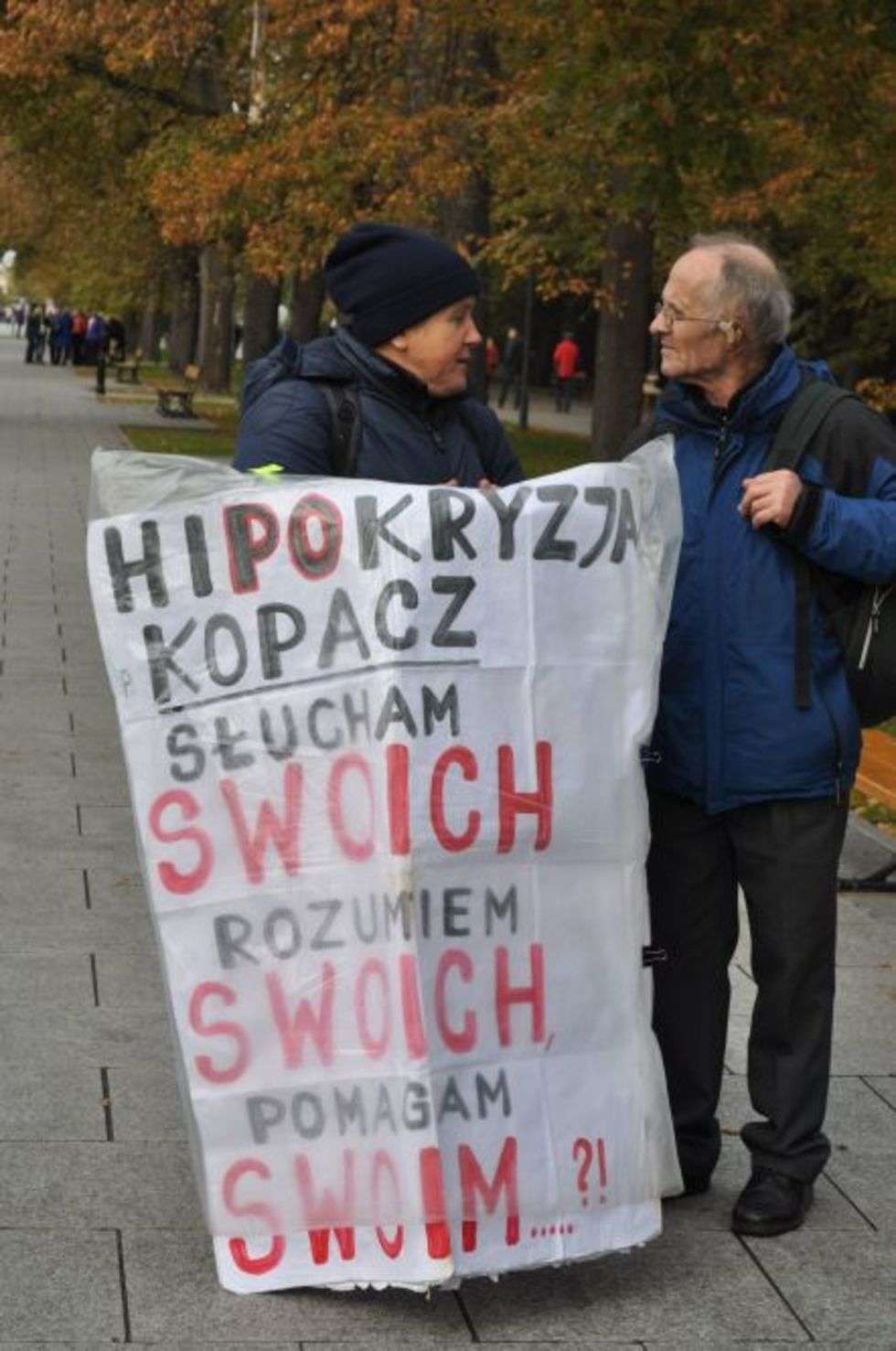  Strajk nauczycieli (zdjęcie 9) - Autor: Agnieszka Kasperska
