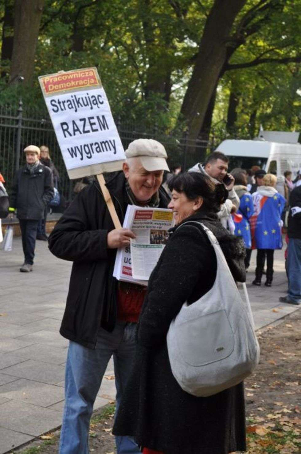  Strajk nauczycieli (zdjęcie 31) - Autor: Agnieszka Kasperska