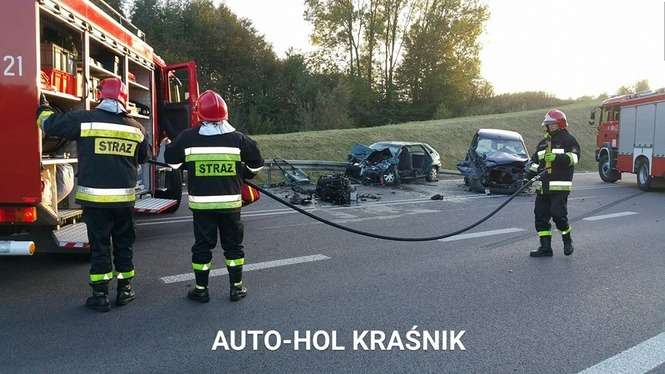 Wypadek na obwodnicy Kraśnika