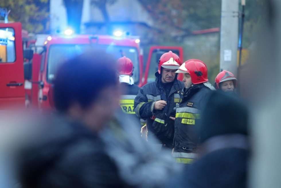  Wybuch gazu przy ul. Krętej w Lublinie (zdjęcie 5) - Autor: Wojciech Nieśpiałowski