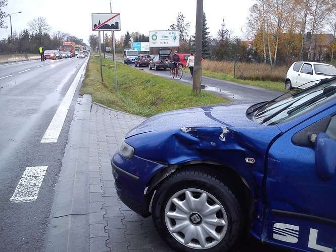 Wypadek w Łucce - Autor: KPP Lubartów