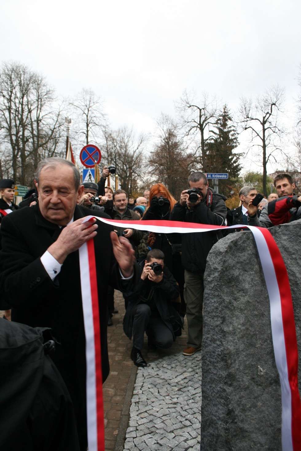  Odsłonięcie pomnika Władysława Szczypy (zdjęcie 9) - Autor: Radosław Szczęch