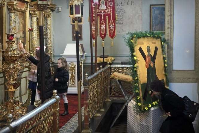Relikwie św. Andrzeja w lubelskiej katedrze prawosławnej - Autor: Wojciech Nieśpiałowski